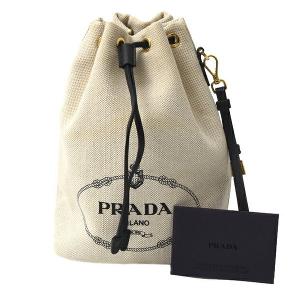 Prada Prada Canvas Bucket Bag 1NE369 Canvas Shoulder Bag 1NE369 - Picture 8 of 8